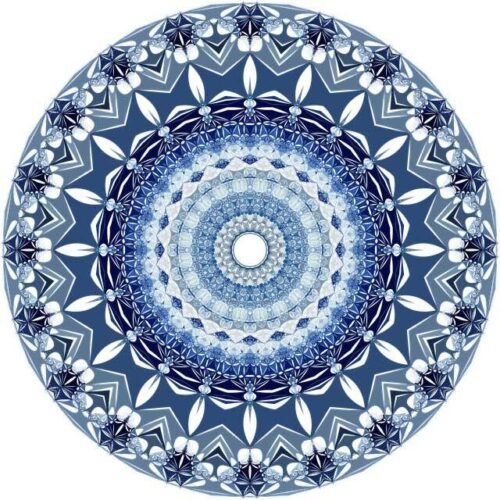 Mandalas cirkels kern bloom web