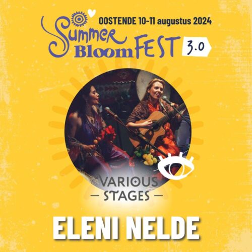 Summer Bloom Fest Oostende Muziek Eleni Nelde