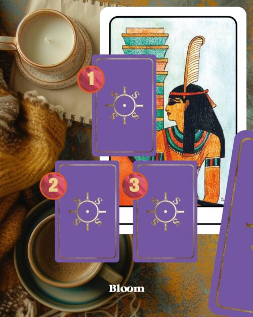 Tarot van Isis kies je kaart gratis weekkaart page Bloom edited