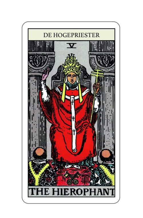 Tarotkaart De Hogepriester Bloom