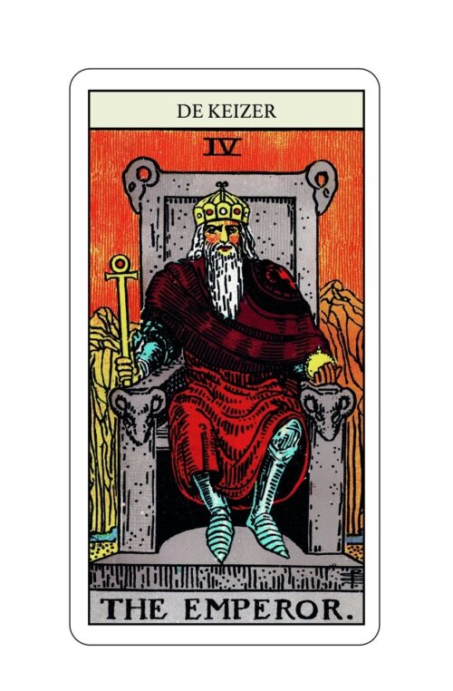 Tarotkaart De Keizer Bloom