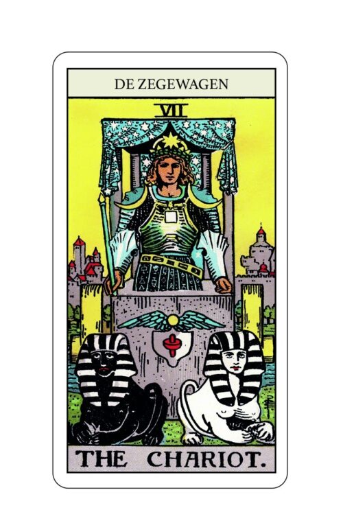 Tarotkaart De Zegewagen Bloom