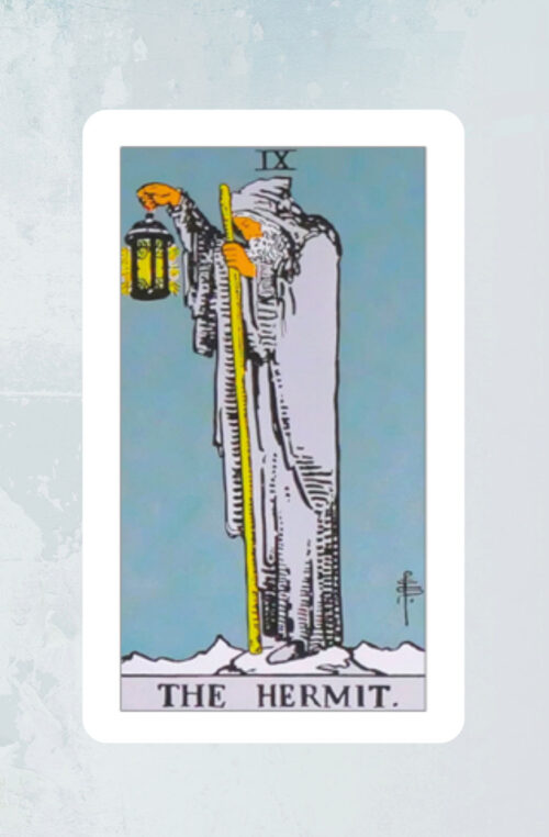 Kluizenaar Tarot Rider Waite Bloom Webshop