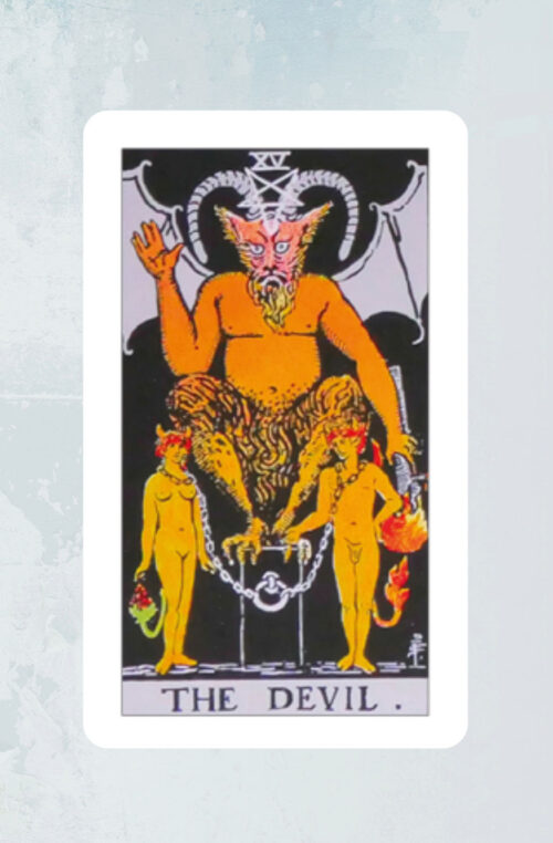 Duivel Tarot Rider Waite Bloom Webshop