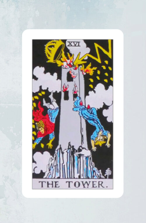 Toren Tarot Rider Waite Bloom Webshop