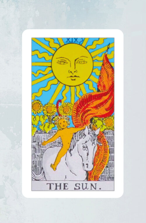 Zon Tarot Rider Waite Bloom Webshop
