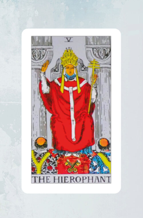 Hogepriester Tarot Rider Waite Bloom Webshop