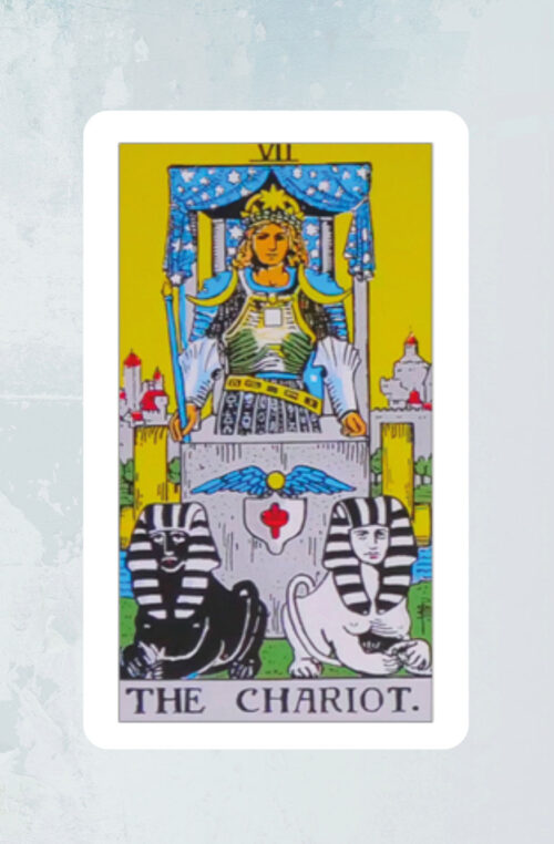 Zegewagen Tarot Rider Waite Bloom Webshop