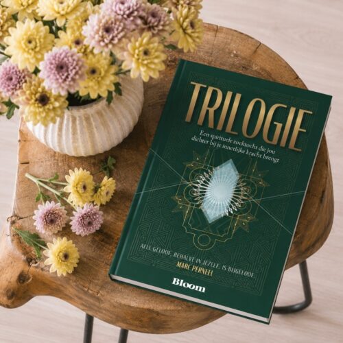 Trilogie het Convent de Essentie de Bron Marc Perneel Boek Bloom Uitgeverij Mockup 9789072189455