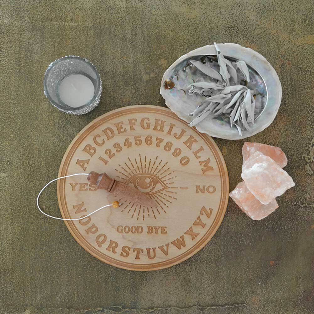 Exogio Kit De Radiesthésie – Sourcier En Cuivre Avec Pendule Et Planche – Chasse Aux Fantômes