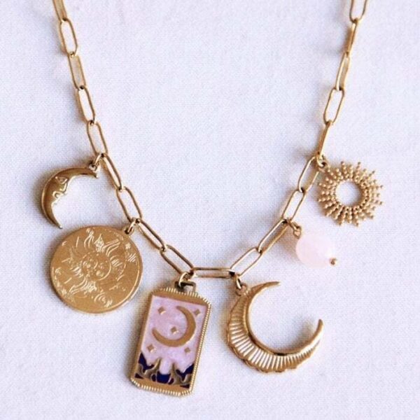 Bedelketting Moon Child bloom