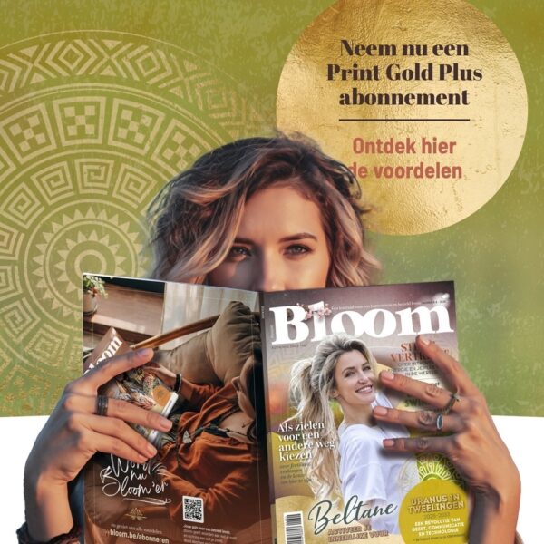 Abonnement Bloom Print Gold Plus vierkant Bloom