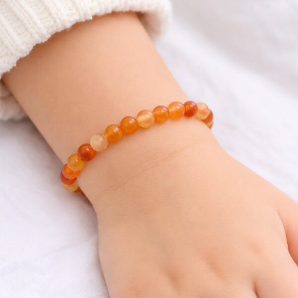 Edelstenen Kinderarmband Carneool