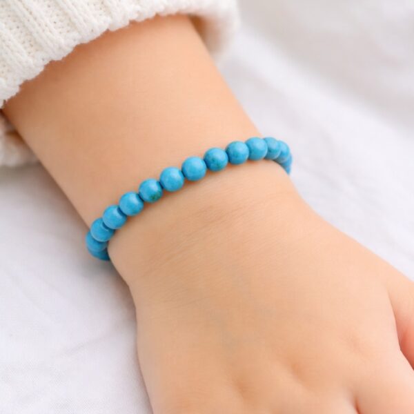 Edelstenen Kinderarmband Turqueniet