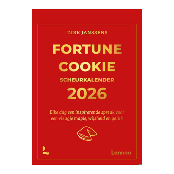 Fortune Cookie scheurkalender 2026 Dirk Janssens 5410574926227