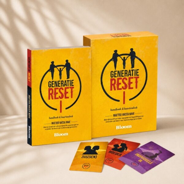 Generatiereset Boek en Kaarten Matteo Vacca Nave 9789072189479 Familiepatronen Deck