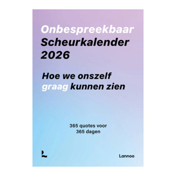 Onbespreekbaar Scheurkalender 2026 Jef Willen Nicolas Overmeire 9789020931532