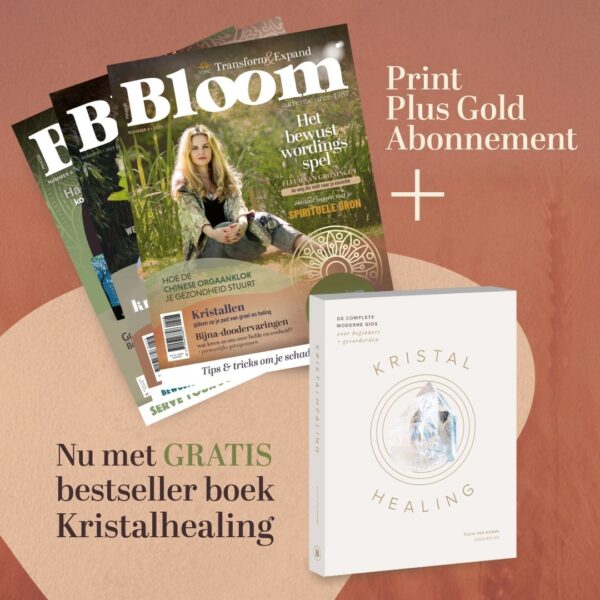 Print Gold Abonnement Bloom Tijdschrift Kristalhealing