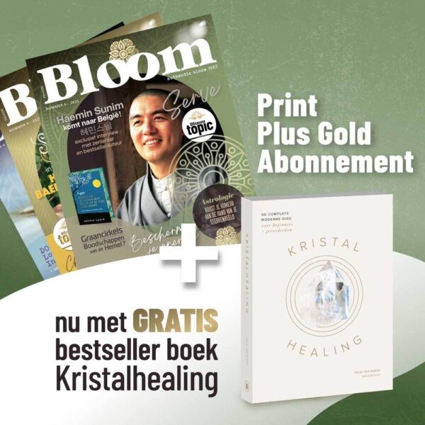 Print Gold Abonnement Bloom Tijdschrift Kristalhealing