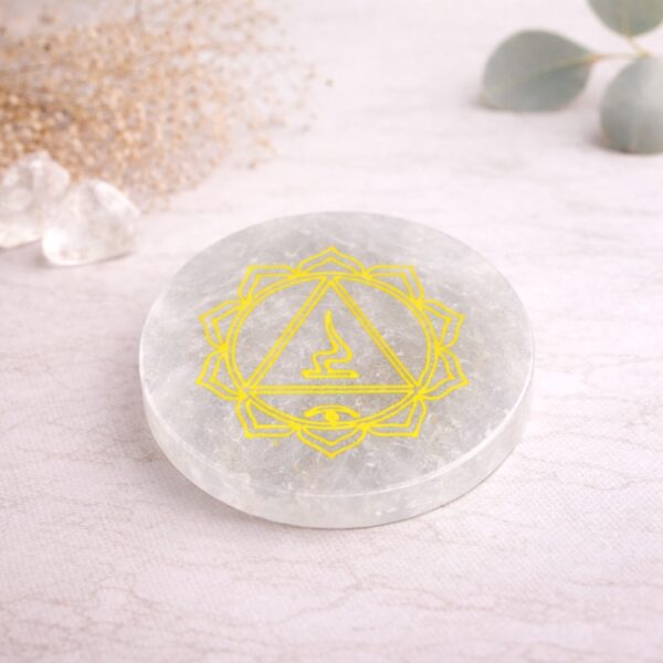 Seleniet Oplaad Schijf Zonnevlechtchakra