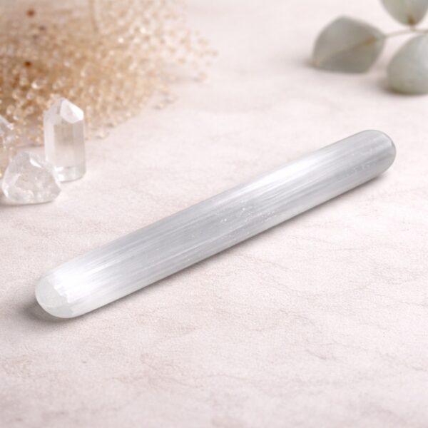 Bâton en Sélénite 16cm Shop Spirituel