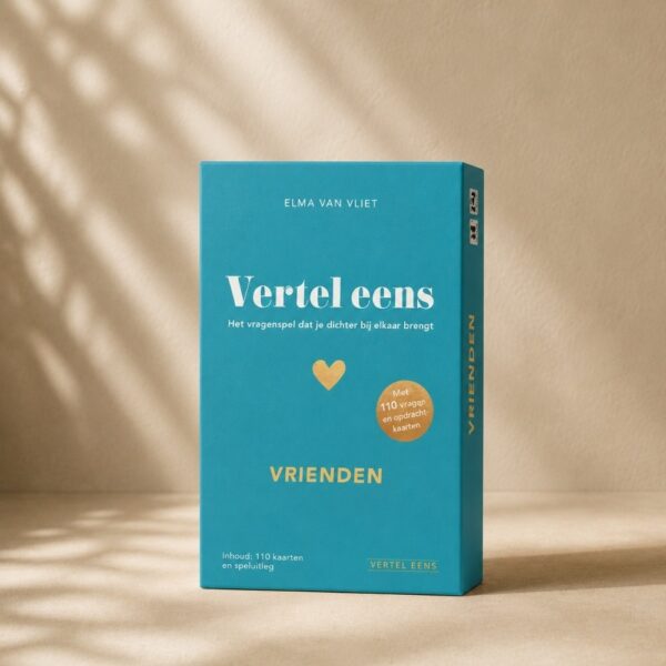 Vertel eens Vrienden Kaartdeck