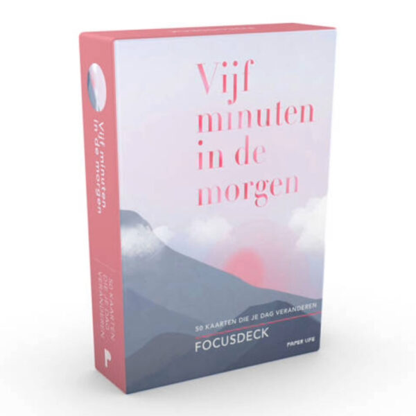 Vijf minuten in de morgen 9789000400003 front
