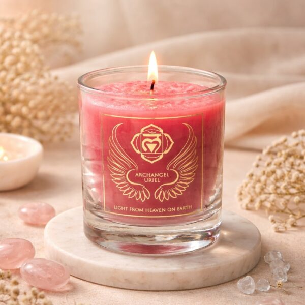 Votief geurkaars Chakra 1 Aartsengel Uriël