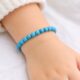 Edelstenen Kinderarmband Turqueniet