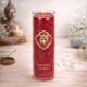 Bougie parfumée à la stéarine – 1er Chakra (Chakra Racine) Shop Spirituel