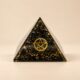 Orgoniet Piramide zwarte toermalijn en pentagram Bloom Web