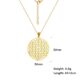 Ketting flower of life grootte bloom