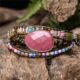 Kralenarmband rhodoniet bloom1