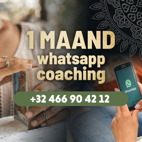 1 maand coaching van een medium via WhatsApp