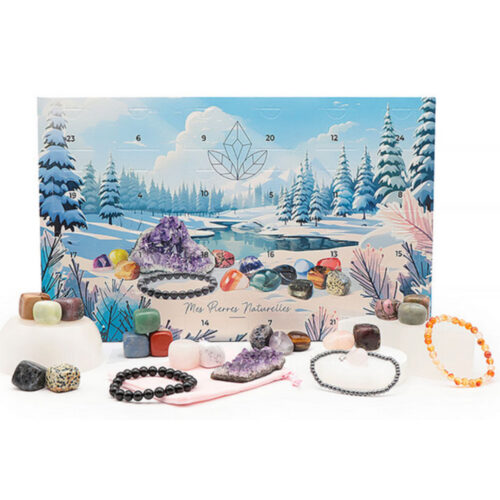 Adventskalender Trommelstenen en armbanden