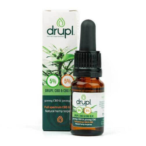 5% CBD olie & 5% CBG 10ml