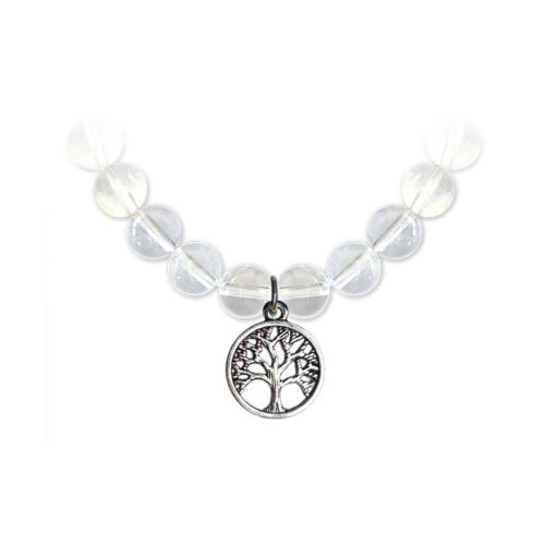 Edelstenen Armband Levensboom Bergkristal