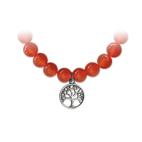 Edelstenen Armband Levensboom Carneool