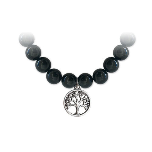 Edelstenen Armband Levensboom Onyx
