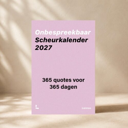 Onbespreekbaar • Scheurkalender 2027