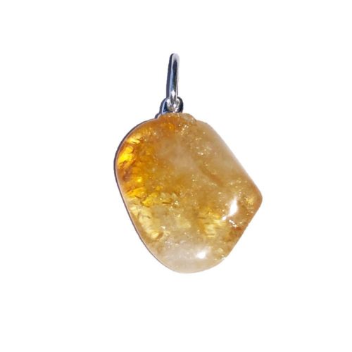 Citrine - Pendentif pierre précieuse