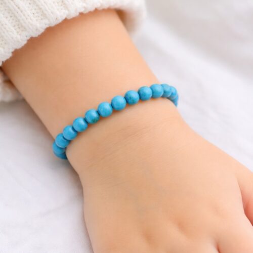 Edelstenen Kinderarmband Turqueniet