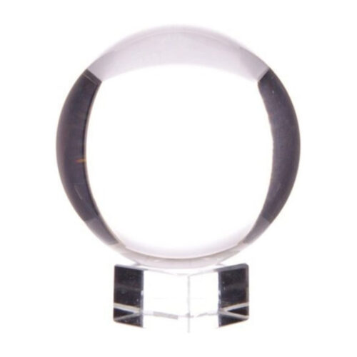 Glazen Bol Kristal 110 mm op voet