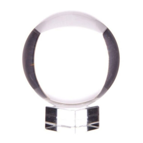 Glazen Bol Kristal 150 mm op voet