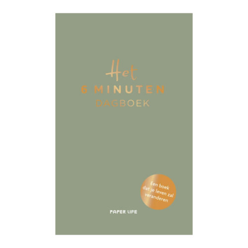 Het 6 minuten dagboek • groene editie • Dominik Spenst