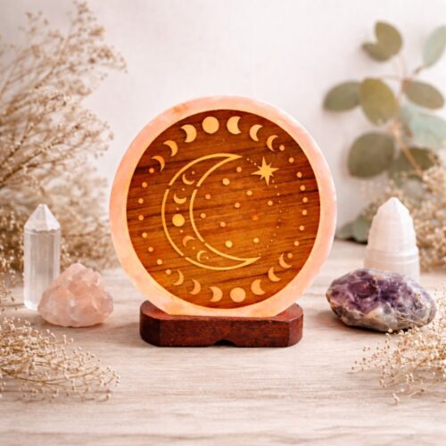 Himalaya Zoutlamp Maan