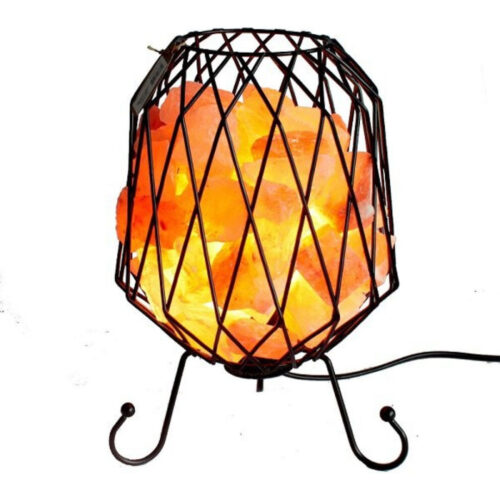Brasero Lampe de Sel rose d'Himalaya 3 kg (lampe et cordon compris)