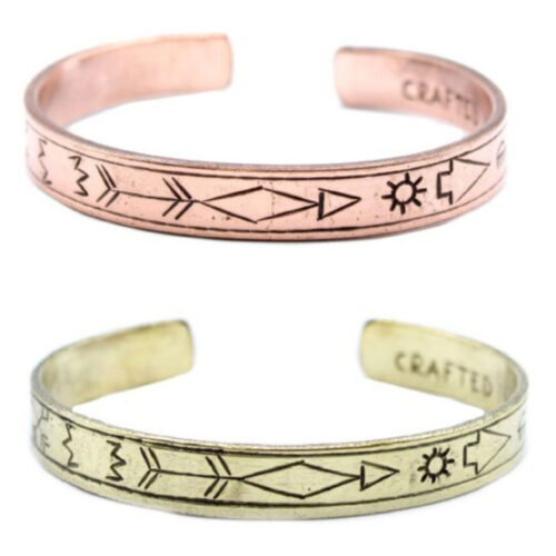 Armband reis rond de wereld goud of brons (1 stuk)