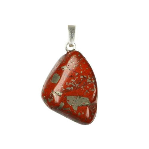 Jaspe rouge - Pendentif  pierre précieuse