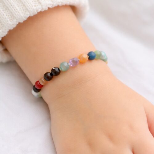 Edelstenen Kinderarmband Mix